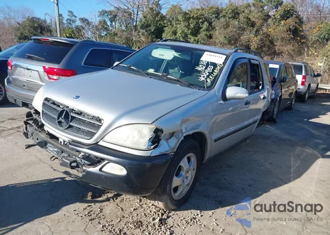 2003 Mercedes-Benz Ml 320 from USA, damaged, VIN 4JGAB54E53A400955